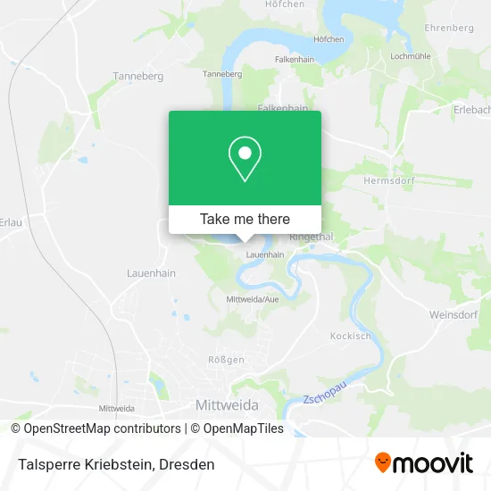 Карта Talsperre Kriebstein