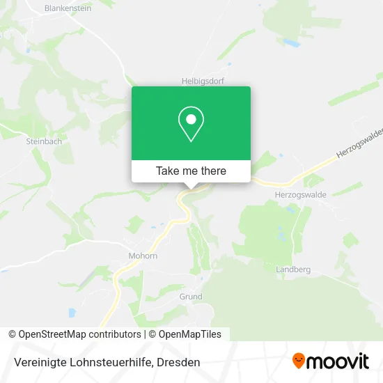 Карта Vereinigte Lohnsteuerhilfe