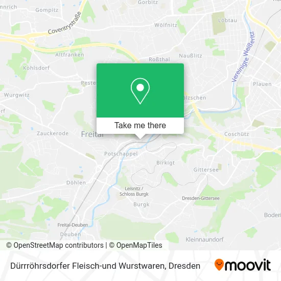 Dürrröhrsdorfer Fleisch-und Wurstwaren map