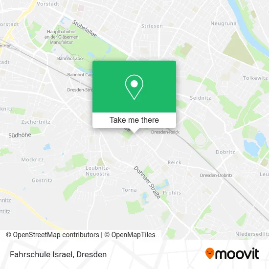 Карта Fahrschule Israel