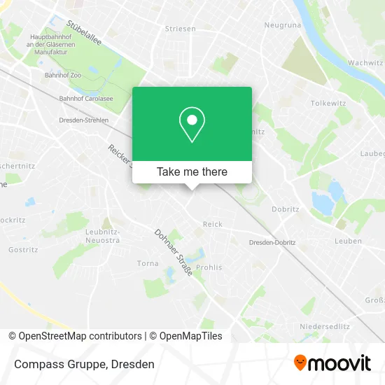 Карта Compass Gruppe