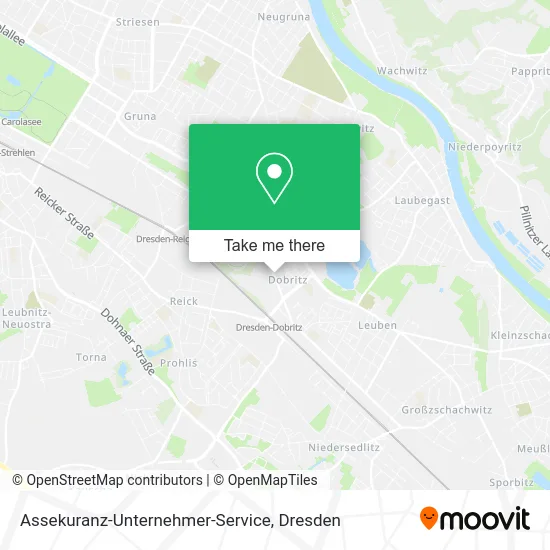 Карта Assekuranz-Unternehmer-Service