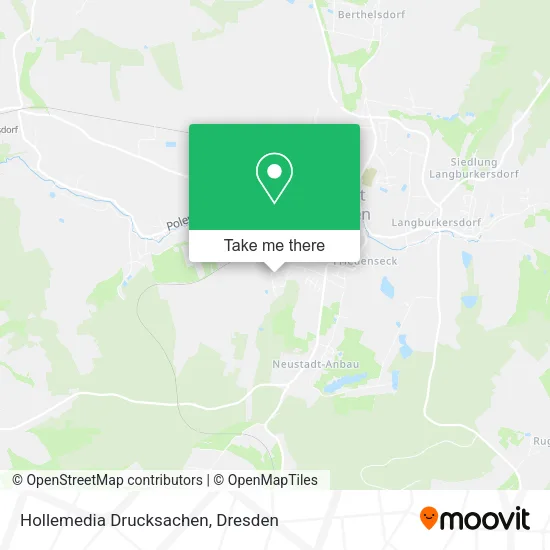 Карта Hollemedia Drucksachen
