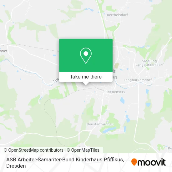 Карта ASB Arbeiter-Samariter-Bund Kinderhaus Pfiffikus