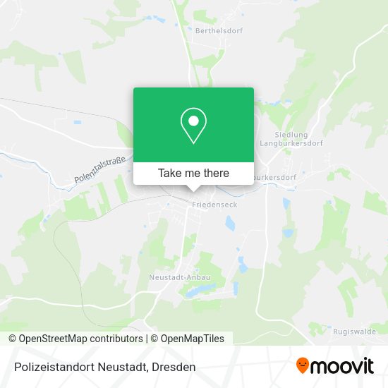Карта Polizeistandort Neustadt