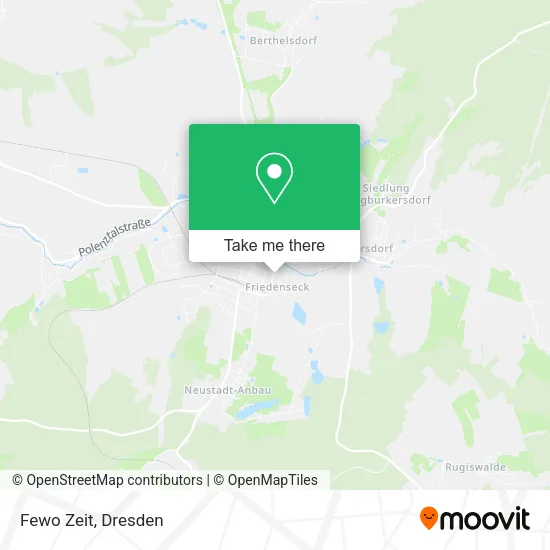 Карта Fewo Zeit