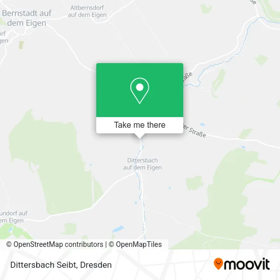 Карта Dittersbach Seibt
