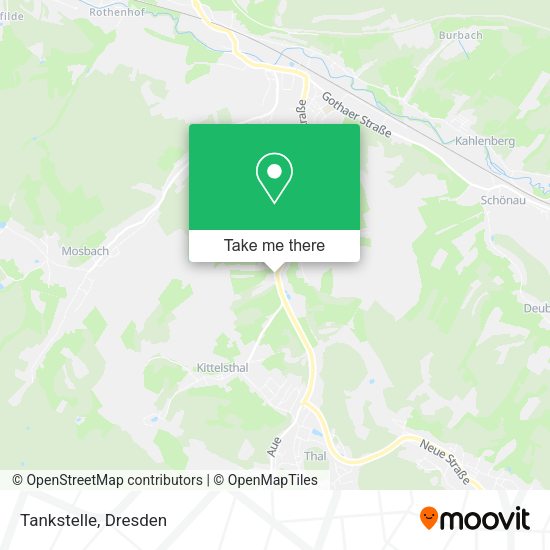 Карта Tankstelle