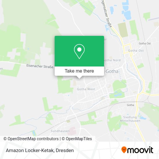 Карта Amazon Locker-Ketak
