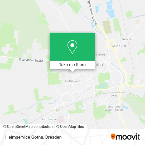Карта Heimservice Gotha