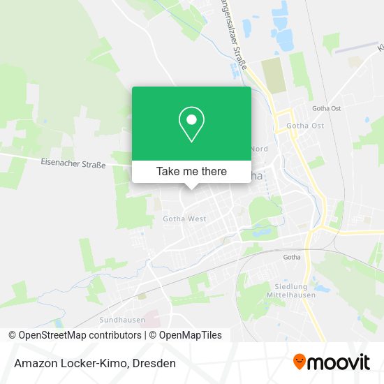 Карта Amazon Locker-Kimo