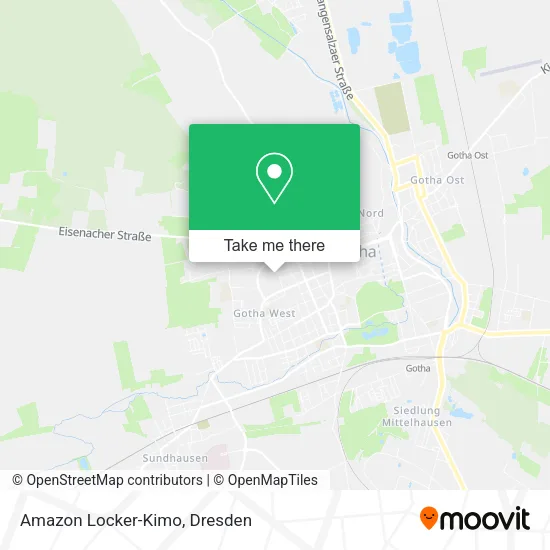 Карта Amazon Locker-Kimo