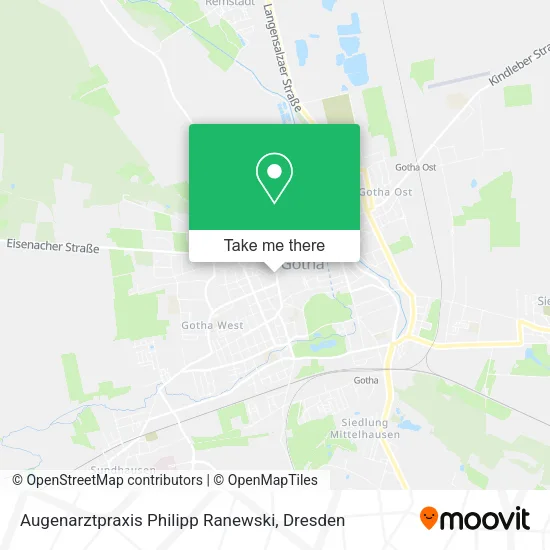 Карта Augenarztpraxis Philipp Ranewski