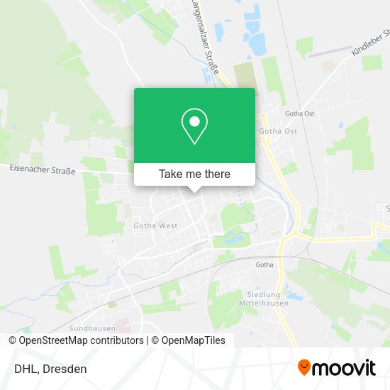 Карта DHL