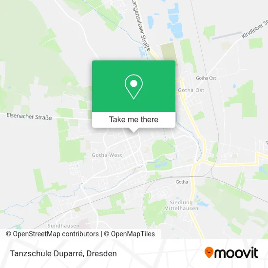 Карта Tanzschule Duparré