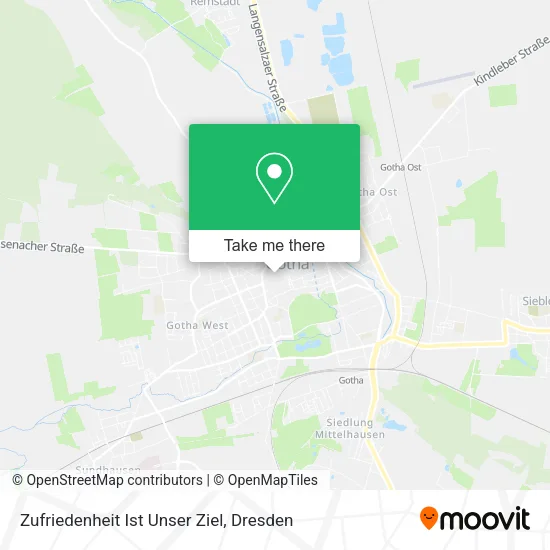 Карта Zufriedenheit Ist Unser Ziel