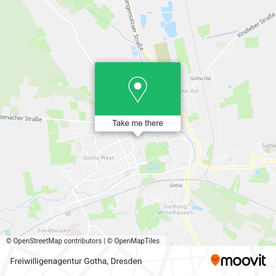 Карта Freiwilligenagentur Gotha