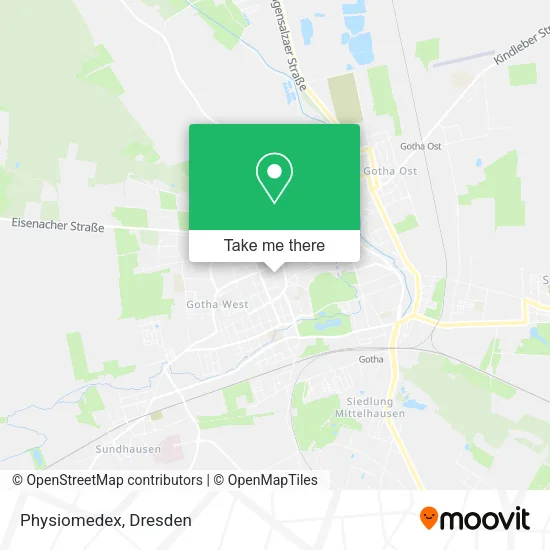Карта Physiomedex