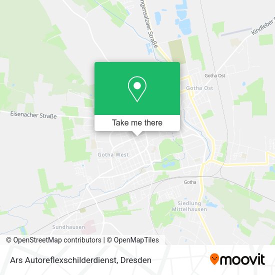 Карта Ars Autoreflexschilderdienst