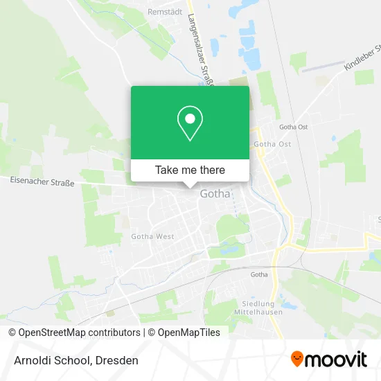 Arnoldi School map