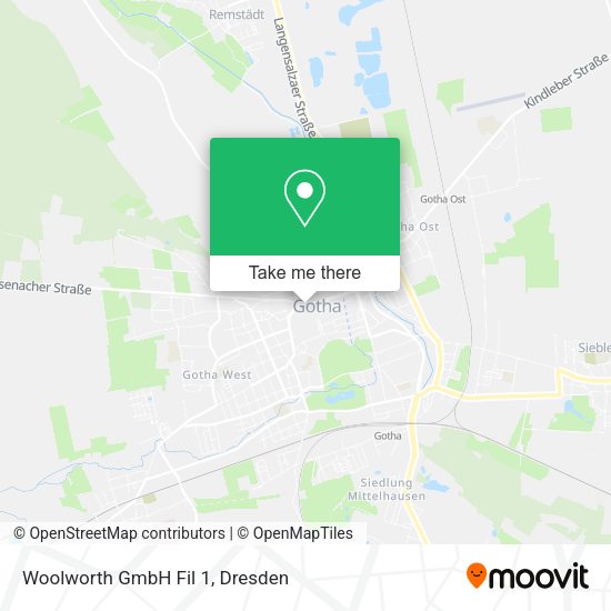 Карта Woolworth GmbH Fil 1
