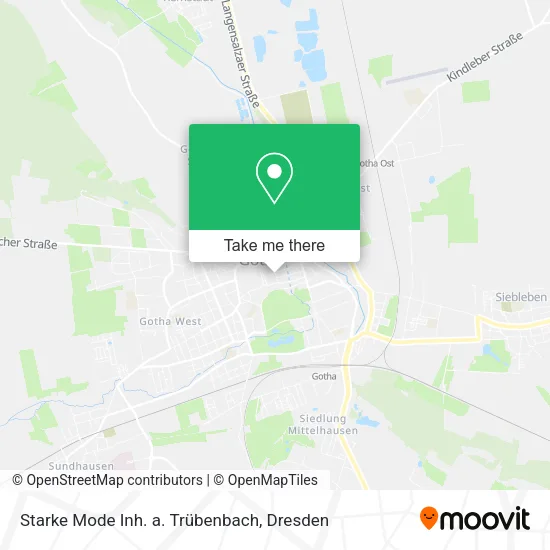 Карта Starke Mode Inh. a. Trübenbach