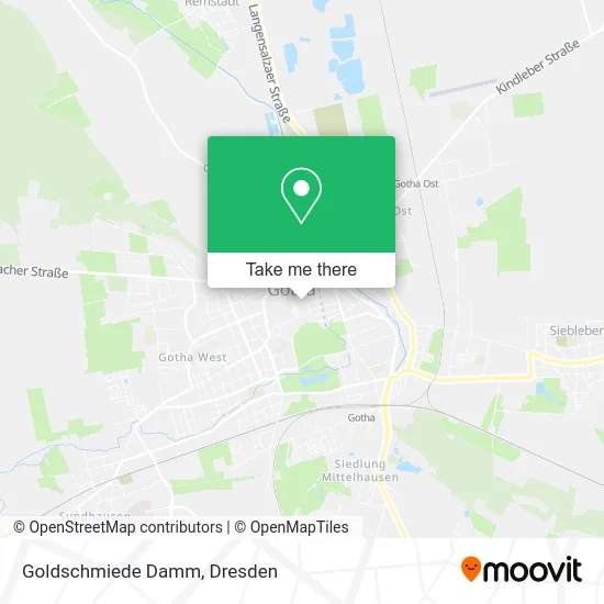 Карта Goldschmiede Damm