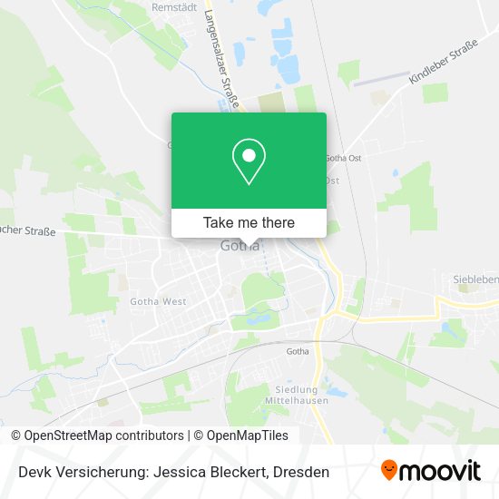 Карта Devk Versicherung: Jessica Bleckert