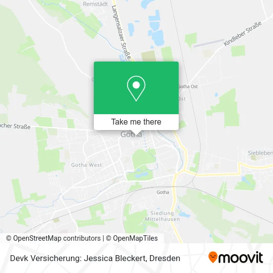 Карта Devk Versicherung: Jessica Bleckert