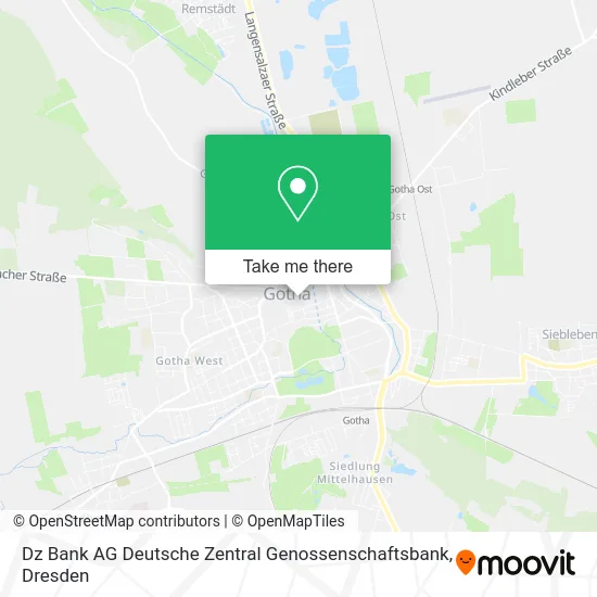 Карта Dz Bank AG Deutsche Zentral Genossenschaftsbank