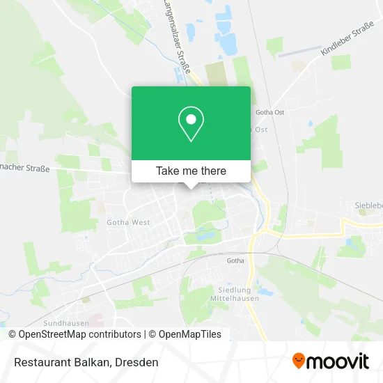 Карта Restaurant Balkan