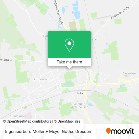 Карта Ingenieurbüro Möller + Meyer Gotha