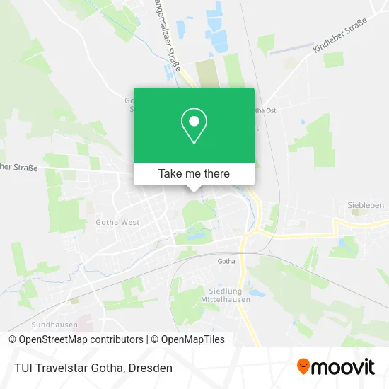 Карта TUI Travelstar Gotha