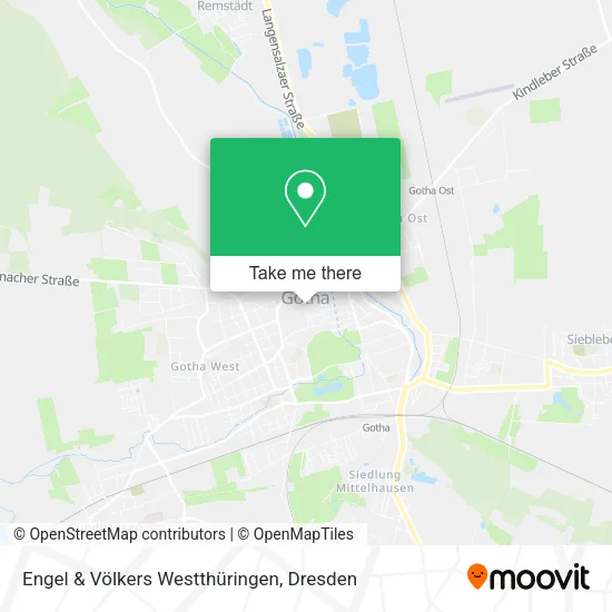 Карта Engel & Völkers Westthüringen