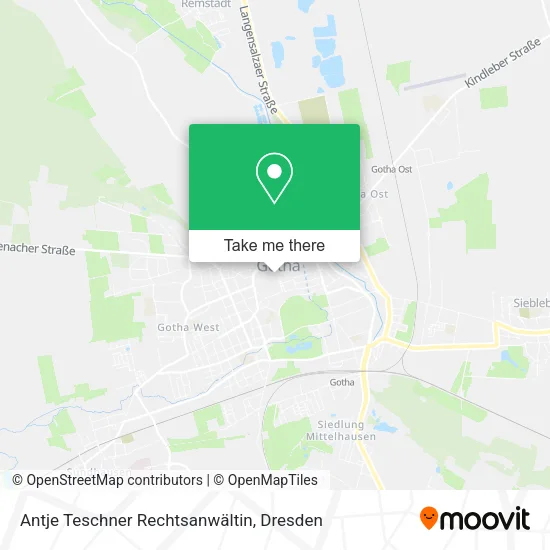 Карта Antje Teschner Rechtsanwältin