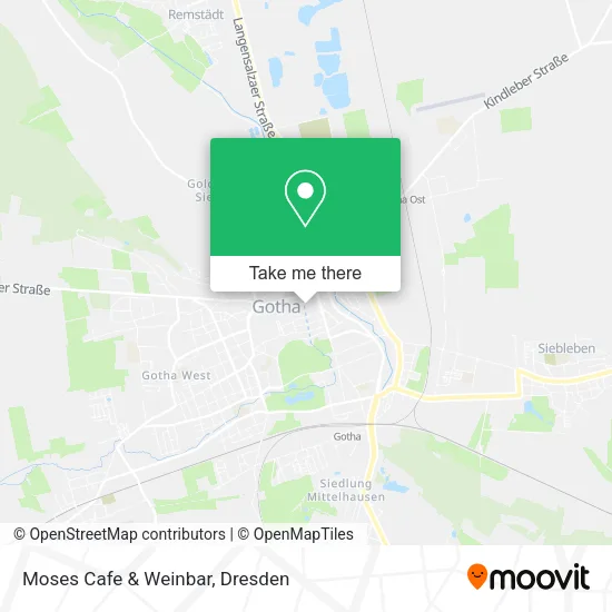 Карта Moses Cafe & Weinbar