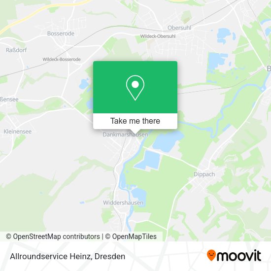 Карта Allroundservice Heinz