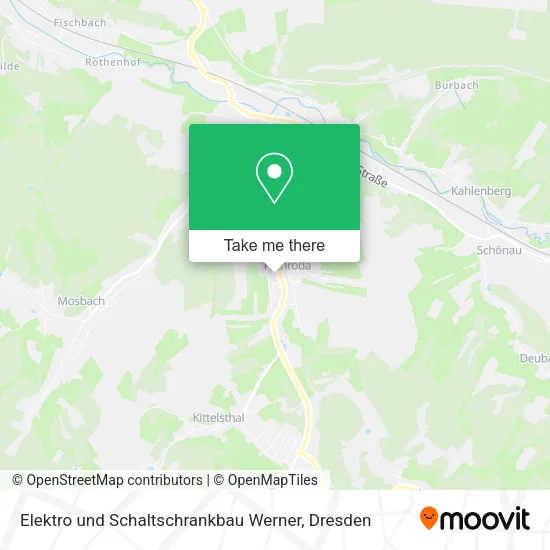 Карта Elektro und Schaltschrankbau Werner