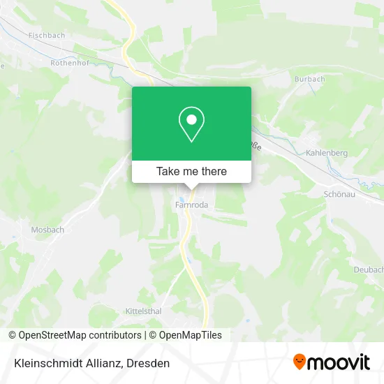 Карта Kleinschmidt Allianz