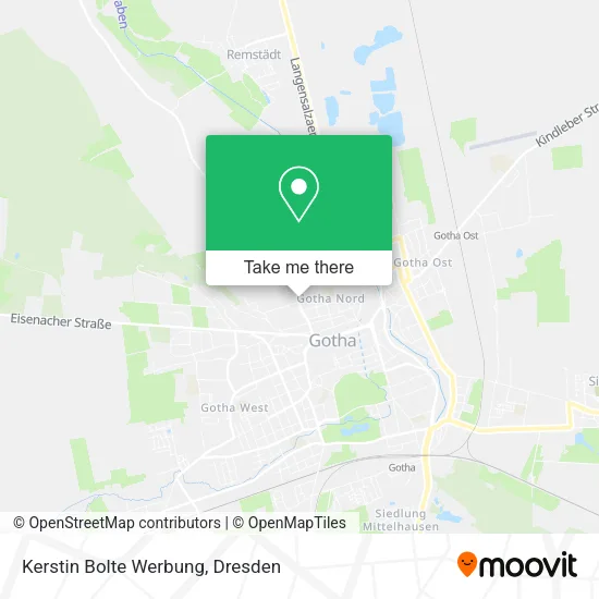 Карта Kerstin Bolte Werbung