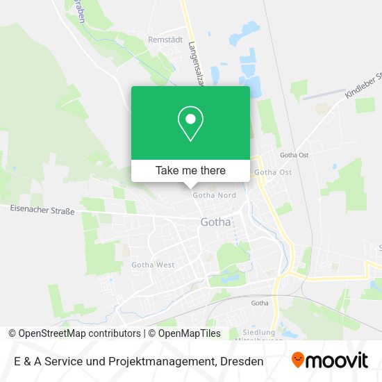 Карта E & A Service und Projektmanagement