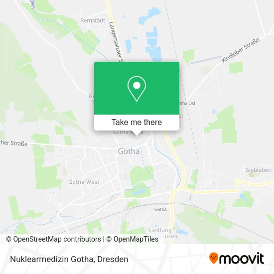 Карта Nuklearmedizin Gotha