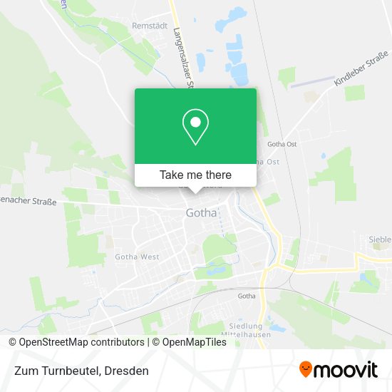 Карта Zum Turnbeutel