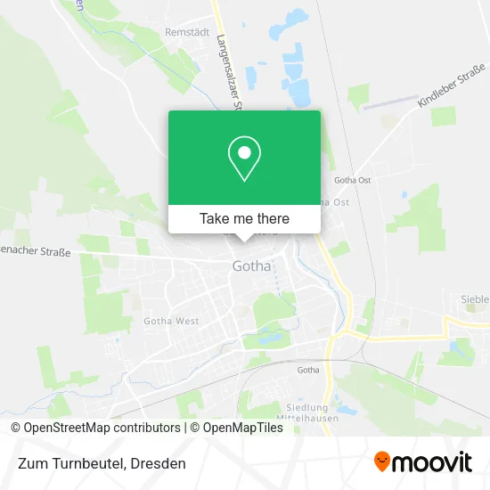 Карта Zum Turnbeutel