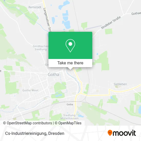 Карта Cs-Industriereinigung