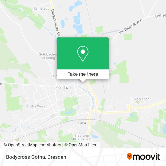 Карта Bodycross Gotha