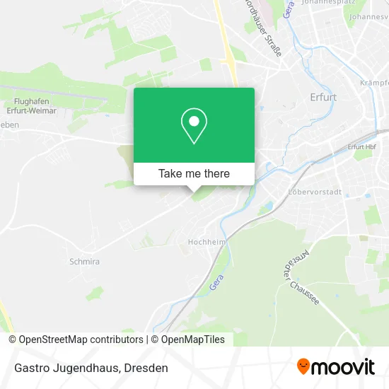 Карта Gastro Jugendhaus