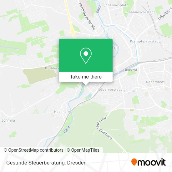 Gesunde Steuerberatung map