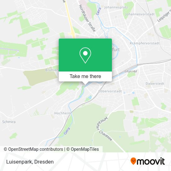 Карта Luisenpark