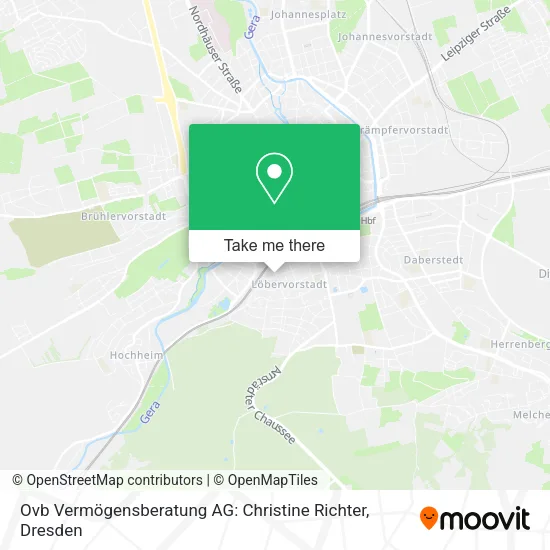 Карта Ovb Vermögensberatung AG: Christine Richter